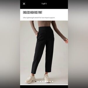 ENDLESS HIGH RISE PANT by Athleta Size Small